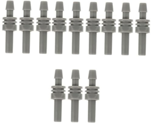 iplusmile 12 Stück Verbindungszubehör Zubehör Für Zubehör Armband Verbindungskopf Armband Adapter Abs Grau