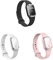 Pulsera repelente de mosquitos de 3 piezas, pulsera ultrasónica electrónica antimosquitos para niños y adultos