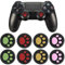 8 Pièces Joystick en Silicone, griffes chat Capuchon de Joystick, Contrôleur Analogique en Silicone, Housse de Joystick en Silicone Souple, pour Manette de Jeu Ps4 Ps3 Ps2 Xbox One / 360 (4 Paires)