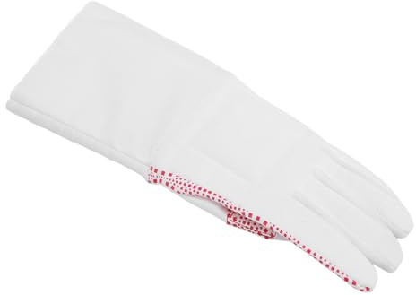 Dioche Läderfäktningshandske Lädervänsterhandsfäktningshandske - Halkskyddande Träningshandske för Sabel, Folie och Rygg - Förbättrat Grepp, Höghållfast Skydd, Ergonomisk Passform (S)