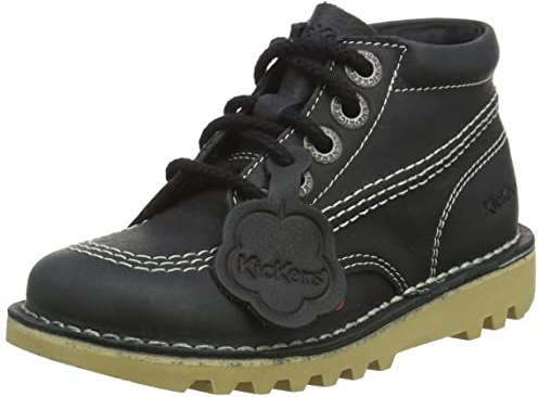 Kickers Youth Unisex Kick Hi Classic Ankle Boots | Extra Comfortable | Added Durability | Premium Quality