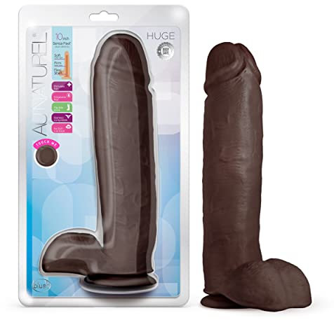 Blush Au Naturel Dildo Braun 10 Zoll