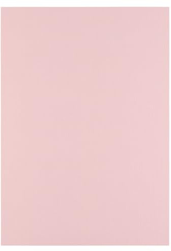 Florence Tonkarton A4-10 St. mit Leinen Struktur Rose (Rosa) 250 g - Scrapbooking Bedarf und Bastelpapier für Kartenbasteln, Scrapbooking und Journaling - Reißfest Buntpapier