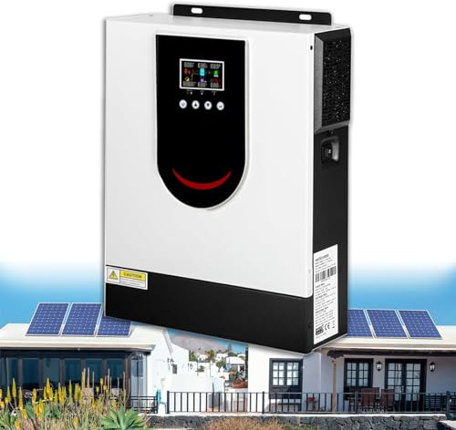 LYFDPN Inversor de Onda sinusoidal Pura, Controlador de inversor de Cargador Solar para Sistema de generación de energía Solar de Villa (2000w)