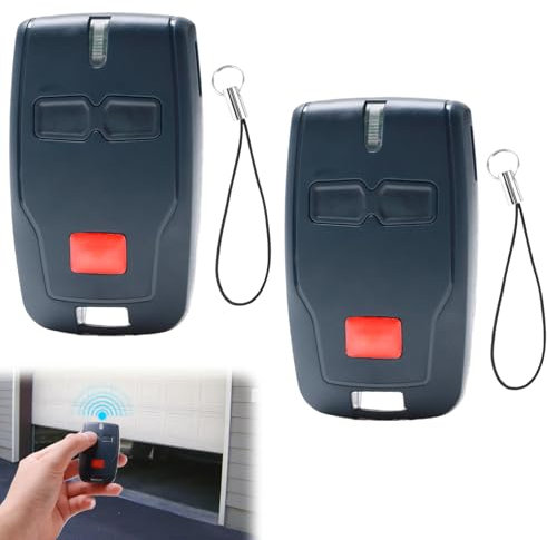 2 Pièces Télécommandes pour porte de garage BFT Mitto 2 canaux 433,92 MHz,Rolling Code telecommande porte de garage bft Mitto 2 B RCB,Rolling Code