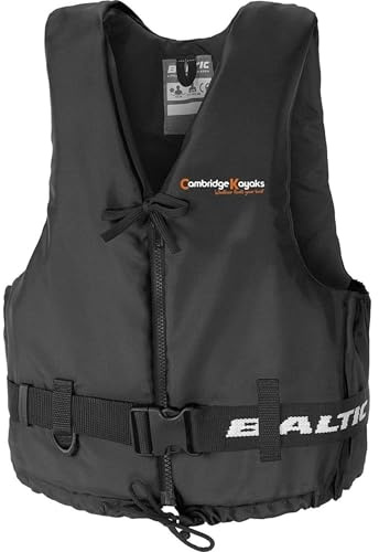 Cambridge Kayaks Baltic Aqua Pro Buoyancy Aid – 50N Kayak & Canoe Life Jacket – Adjustable Paddleboard Safety Vest for SUP, Sailing & Water Sports – Red, Black or White – Sizes S–XL