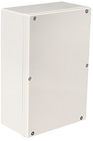 Sourcingmap 240mm x 160mm x 90mm 9.45x6.3x3.54inch Wateproof Electronic ABS Plastic DIY Junction Project Box Enclosure Case Outdoor/Indoor Beige