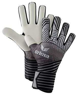 Erima Jugend Flex RD Pro Torwarthandschuh, schwarz/grau/weiß, 6