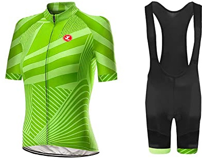 UGLY FROG Completo Ciclismo Estivo Abbigliamento Ciclismo Manica Corta Tuta Ciclismo Donna Bib Pantaloncini in Gel 3D