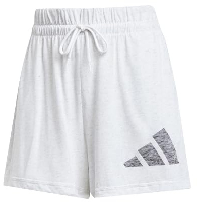 adidas Women's Essentials Winners Short, White/Black, M