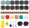 268 Stück Schleifscheiben 25mm Klett Nass Trockene Schleifpads Schleifscheiben Pad Kit Körnung 60-10000 Runde Schleifpads für Holz Harz Automobil Metall