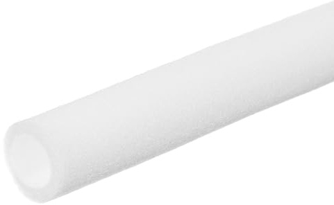 PATIKIL Guaina Isolante Per Tubi In Schiuma, Guaina Termica Per Esterno Copertura Tubi 3/4 (20mm) DI x 1-1/5 (30mm) DE x 6.6 Piedi Per Maniglie Unità HVAC, Bianco
