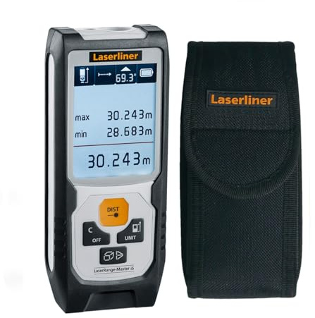 Laserliner Télémètre laser à fonction d'angle Pythagore LaserRange-Master i5 EcoLine - Electroportatif et machine