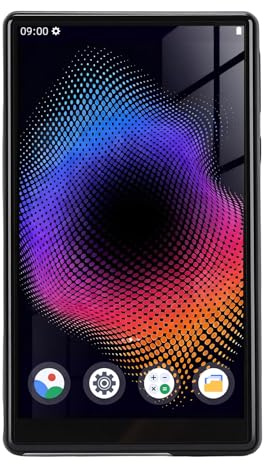 Plyisty Touchscreen da 5.0 Pollici Lettore MP4 Bluetooth 5.0 WiFi 64GB HD Video Musica Lettore di Ebook Dispositivo Multimediale Supporto per Altoparlante Integrato per Android 11