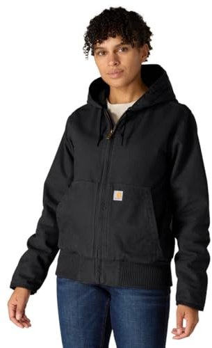 Carhartt, Hombre, Chaqueta De Estilo Deportivo, Aislada, En Algodón De Lona Con Efecto Desgastado, Ajuste Holgado