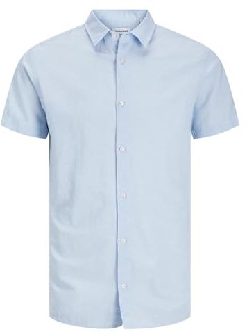 JJEBREEZE skjorta SS SN, Chambray Blue, M