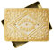 The Silver Crane co. Empty Giant Custard Cream Biscuit Tin - Novelty Storage Tin for Biscuits, Cakes, Sweets and Treats - Rectangular Container for Keeping Snacks Fresh