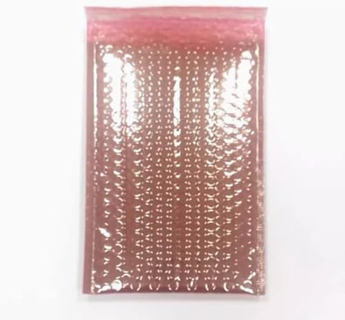 10 Pack ESD Shielding Bubble Bag Silver Aluminum-plated Film Bag Electronic Accessories Anti-vibration Thick Bubble Bag Anti-static Envelope Bag (Reddish brown140x200mm)