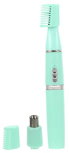 FOMIYES 1 Stk Elektrischer Augenbrauentrimmer Pickel-Kit sprühen Gel Entferner painless hair removal schmerzfreie haarentfernung Augenbrauen-Präzisionstrimmer USB lade trimmer Abs Green