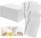 Magic Sponge Eraser Sheets, 52 Pcs All-Purpose White Melamine Sponge Disposable Washing Up Cleaning Scourers Sponge for Furniture Kitchenware, Dish, Hard-to-Reach Places, Shoe