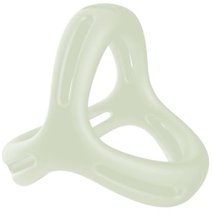 Akposh Xring – Anillo Vibrador para Pene y Clítoris, Multiposición, Erección Masculina, Estimula Pene, Testículos y Zona Anal, Silicona Médica Premium, Luminoso, Juguetes Eróticos Parejas Hombre