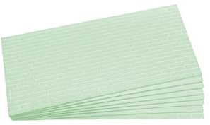ZIEMER 8er Set Styrodur Mauerplatten 3mmx 117mm x 270mm