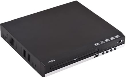 Lettore DVD Domestico Lettore DVD CD Lettore Multimediale Digitale Riproduzione U Disk Uscita AV HD Con Telecomando