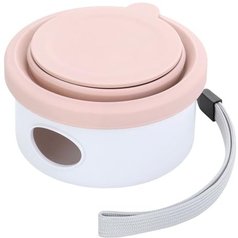 Javoryxh Cuenco De Viaje para Perros Cuenco Suave Mascotas De Comida Plegable con Soportes Bolsa Popó Perros Gatos Alimentación Aire Libre Riego Accesorios Acampar