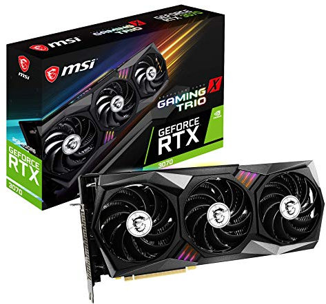 MSI GeForce RTX 3070 Gaming X Trio (8GB GDDR6/PCI Express 4.0/MHz/MHz)