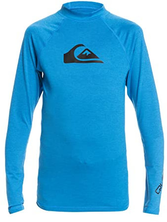 Quiksilver All Time - Langärmliger Rashguard mit UPF 50 für Jungen 8-16 Blau