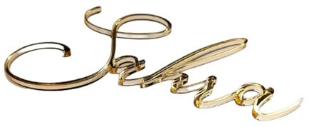 Individueller Schriftzug I Namensschild I Türschild aus Acryl Spiegelacryl I Geschenkidee l in verschiedenen Farben.