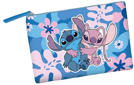 Disney Lilo y Stitch Hug-Neceser Soleil, Rosa, 30 x 22 cm