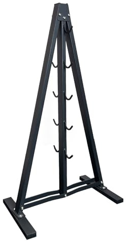 KORIKAHM Rack de rangement pour accessoires de traction latte, organiseur de barre de traction murale, avec crochets robustes, en acier pour accessoires de salle de gym (rack de gym 1)