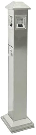 Cendrier Sur Pied, Cendrier D'extérieur, Cendrier Sur Pied En Acier Inoxydable, For Centre Commercial