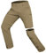Hiauspor Wanderhose-Herren-Zip-Off-Outdoorhose-Sommer-Leicht-Trekkinghose-Atmungsaktiv-Schnell-Trockend-Funktionshose-Softshellhose-mit-5-Tiefe-Taschen (XL, Khaki)