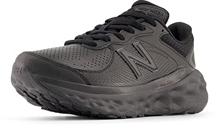 New Balance Women's Fresh Foam X 840F V1 Walking Shoe, Black/Black/Blacktop, 9.5 W