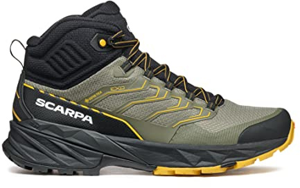 Rush Mid 2 GTX Fast Hiking-Schuhe - Scarpa, Farbe:moss/sulphur, Größe:45 (10,5 UK)