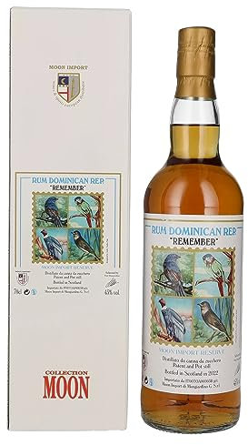 Moon Import Reserve REMEMBER Rum Dominican Rep. Patent and Pot Still 2022 45% Vol. 0,7l in Giftbox