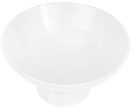 COLLBATH Ciotola Alta Ceramica Con Piede Elegante Stile Vintage Per Frutta E Dessert Perfetta Per Feste E Occasioni Speciali Contenitore Multifunzionale Per Snack E Dolci