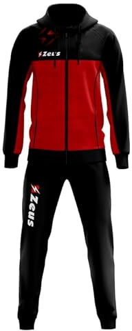 Tuta Olympia per Zeus Linea Relax Sport Calcio Fitness Football Tracksuit Training Tempo Libero Free Time Palestra Felpe Felpa Calcetto Allenamento