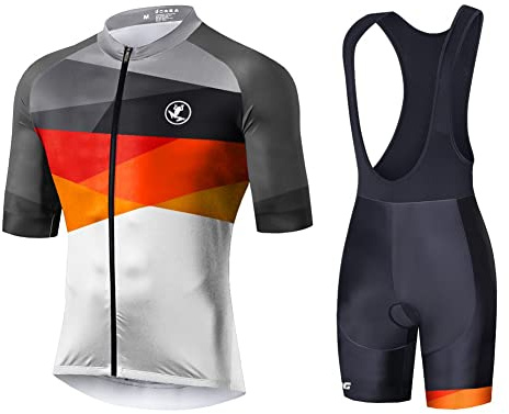 UGLY FROG Stoff-Upgrade – Milchfaser Neuen Männer MTB Rennrad Kurzarm Fahrrad Breathable Sommer Herren Fahrradtrikot Outdoor Sports Wear Triathon Rikots & Shirts+Bib Kurze Hosen Sets