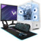 Vibox I-72 White Gaming PC Bundle - 21.5 Monitor - Quad Core AMD Ryzen 3200G Processor - Radeon Vega 8 Graphics - 16GB RAM - 1TB SSD - Windows 11 - WiFi