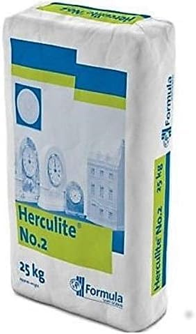 25kg Bag Herculite 2 Stone Casting Plaster of Paris. High Grade Sculpting Plaster for Figurines and fine Detail Casting. High White Colour with Stone Like Finish.