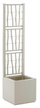 STEFANPLAST S.P.A. FIORIERA ETHICA Quadra 36cm Gesso C/SPAL