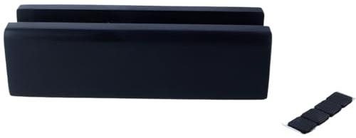 Hoite Base per specchio da pavimento, supporto per specchio a figura intera, supporto da pavimento in legno a figura intera, supporto per opere d'arte, cavalletto di supporto fisso nero