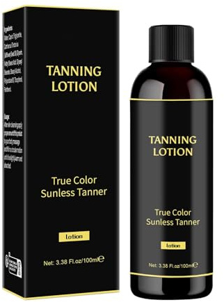 Natural Tanning Lotion, Sunless Bronzing Skin Cream, Beauty Product with Streak Finish, Smooth Hydrating Body Solution, Skincare Item with Golden Glow Effect, Summer Routine for Beach, Travel