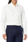 Brooks Brothers Men's Non-Iron Stretch Oxford Sport Shirt Long Sleeve Solid, White, Medium