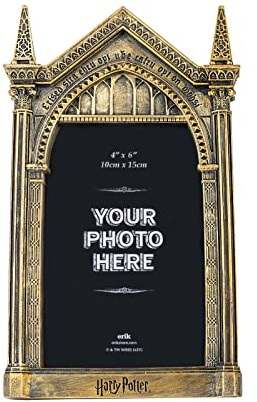 Grupo Erik Cornice 10x15 cm Harry Potter 3D - Cornice Foto da Tavolo Specchio delle Brame | Portafoto 10x15, Regalo Harry Potter Gadget