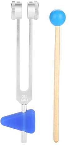 136.1Hz Tuning Fork Aluminum Alloy Sound Healing Instrument Set, Vibration Tool Diapason 128Hz Diapason 136.1 136.1 Tuning Fork Diapason 136Hz