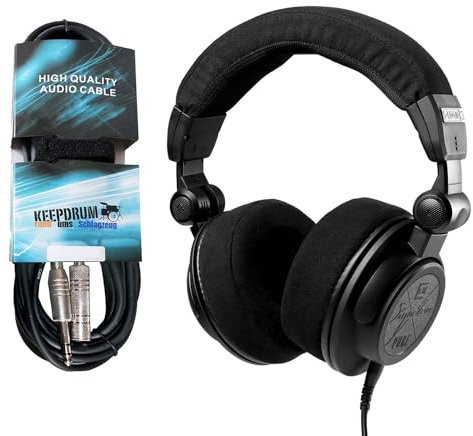 Ultrasone Signature Pure Studio-Monitor-Kopfhörer + keepdrum Verlängerungskabel